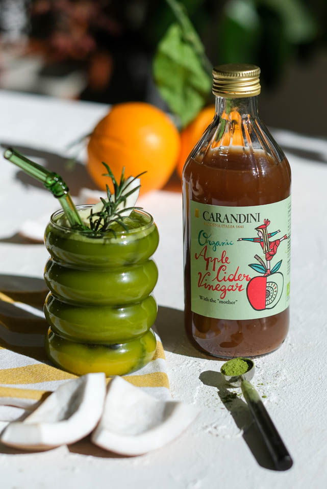 Orange Matcha Morning Tonic